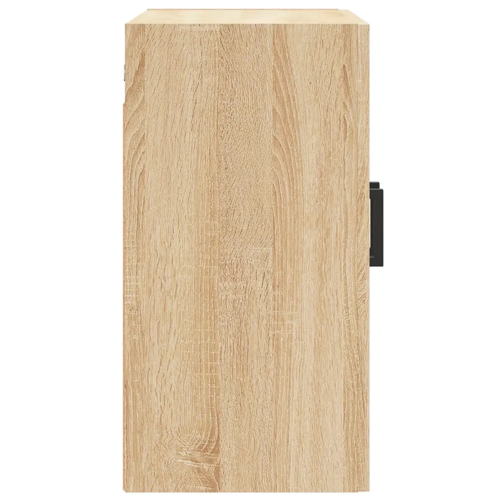 Mobiletto a parete Sonoma in rovere 60 x 31 x 60 cm grande capacità legno composito beige 02_0048804