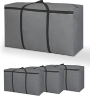 Confezione da 3 pezzi di Grande Contenitore per Abbigliamento - Impermeabile, Organizzatore Robusto per Spostamenti e Magazzino