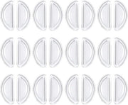 Accessori per occhiali - 12 paia di cuscinetti gonfiabili per cuscini, adesivi, antiscivolo | Accessori per occhiali - 35 mm di spessore | Portatile comodo