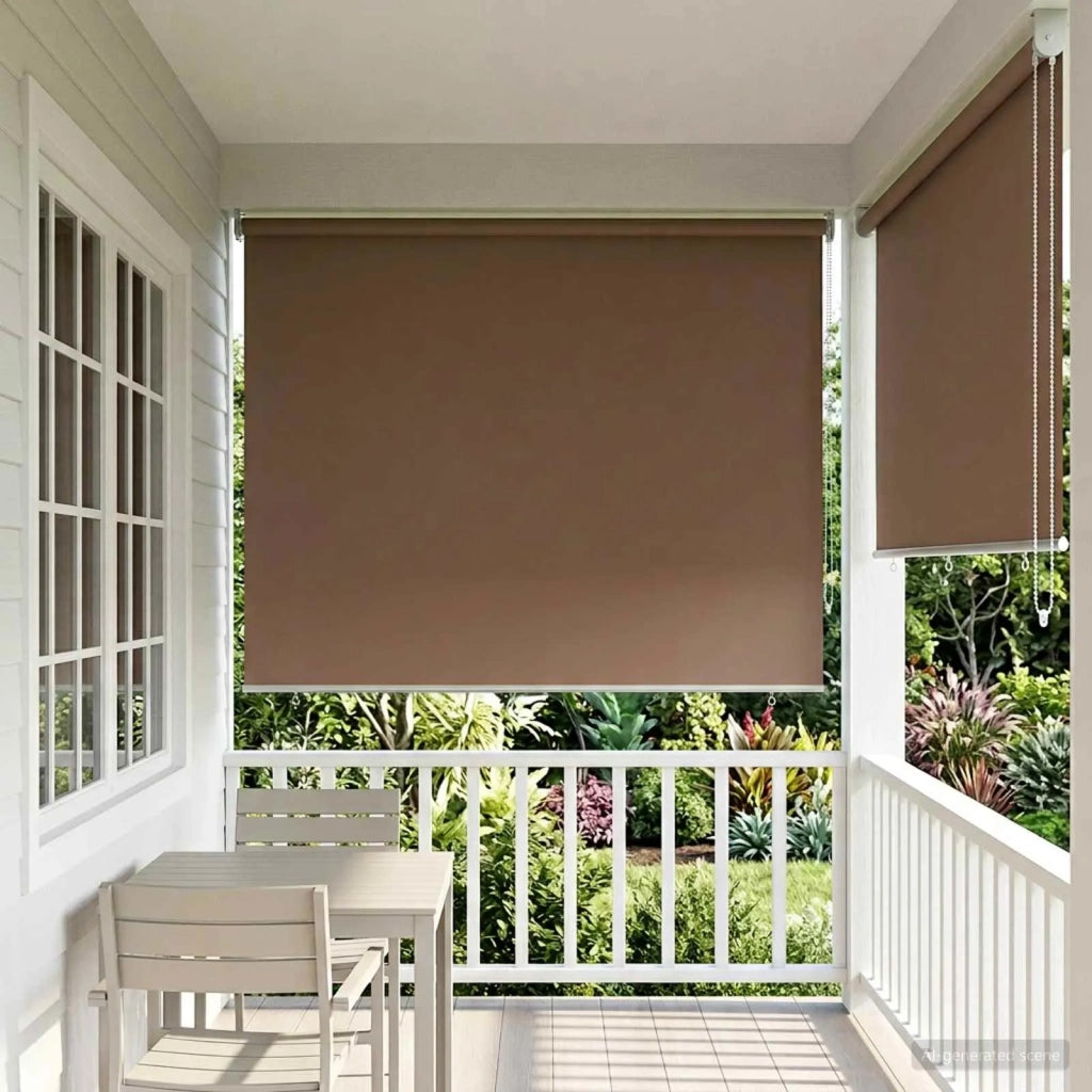 Voletta a rullo con protezione UV Tortora 160 x 230 cm