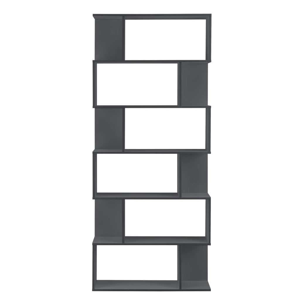 Scaffale per libreria/armadio portata fino a 8 kg per scomparto 192 cm grigio scuro 03_0004688