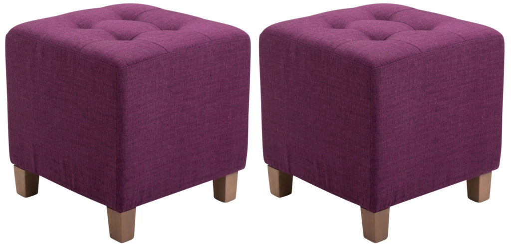 Set di 2 sgabelli Pharao viola