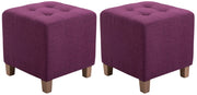 Set di 2 sgabelli Pharao viola