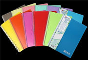 MAXI QUADERNO CON SPIRALE DUO UTILIZZABILE SU ENTRAMBI I LATI 80 FOGLI QUADRETTO 5 MM A4