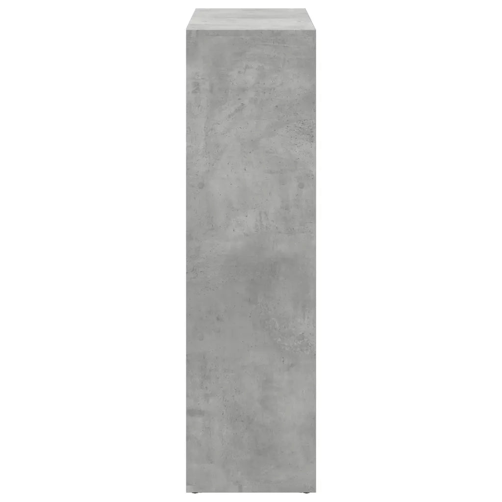 Libreria Divisorio Grigio Cemento 102x29x103,5 cm in Truciolato 858051