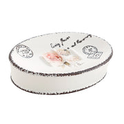 Porta Sapone G-Clothilde Bianco - Gedy