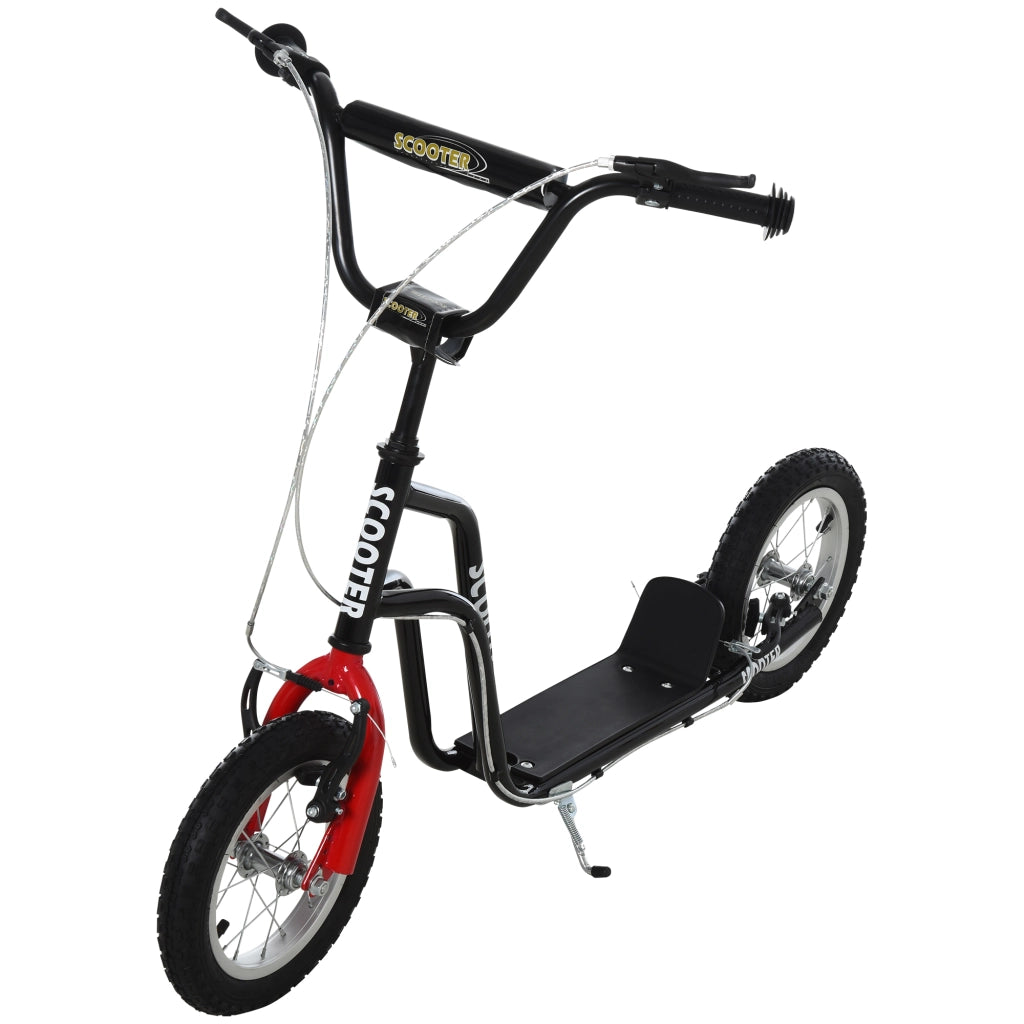 Patinete Bambini Regolabile ¨C Zephmum ¨C Nero Acciaio 120x58x75-80 cm