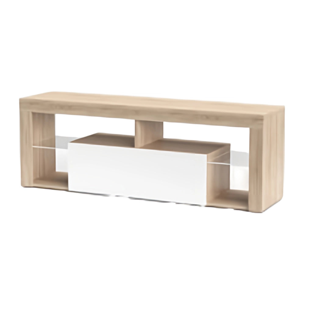 PORTATV HUGO CM 140X35X50 ROVERE SONOMA/BIANCO L.