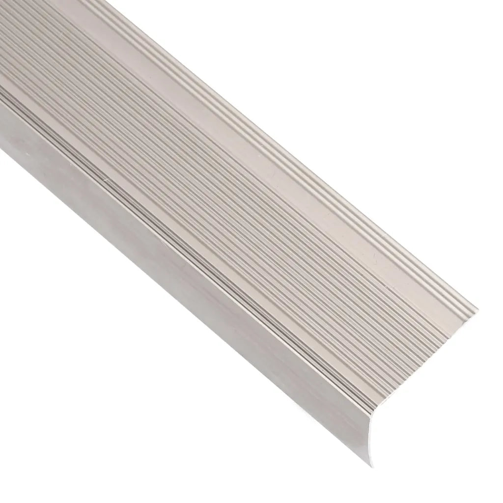 Profili a L per Gradini 15 pz in Alluminio 90 cm Champagne 146753