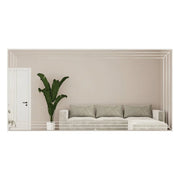 Roure, Specchio Forma Rettangolare, 60x120h cm Bianco