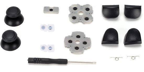 Accessori di Controllo - Kit di Riparazione - Set di Pulsanti - Padrone di Gomma per Controller - Modello L