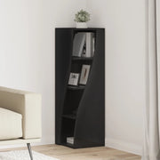 Mobile angolare 32x32x102cm Legno ingegnerizzato Nero 889856