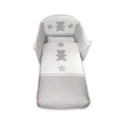 Piumone lettino italbaby 120 95 06 stelline set 4 pz rosa