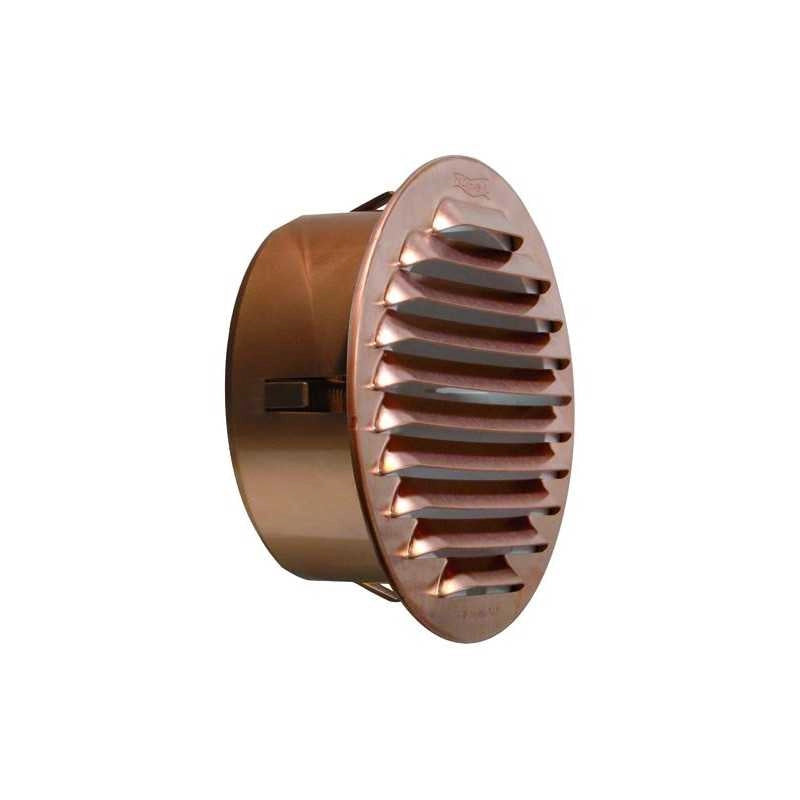 Griglie aerazione Rame con Rete Imbocco Rame dia.125 Mm