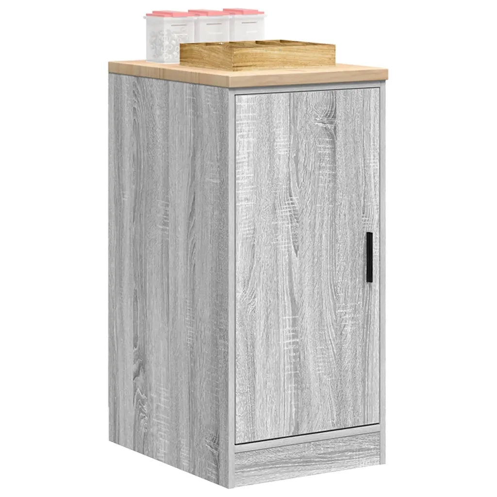 Armadietto per Garage Grigio Sonoma 40x51x85 cm 860567