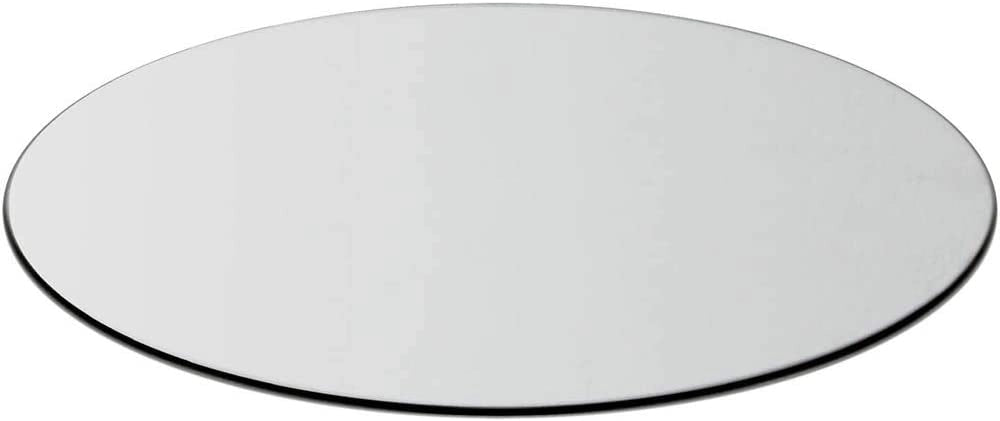 Set 4 Specchi Rotondi Mosaico Adesivi Specchio 30x30cm Decorazione Parete Casa