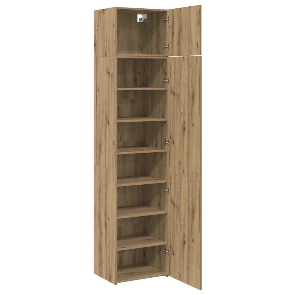 vidaXL Armadio rovere artigianale 50 x 41 x 225 cm Legno multistrato