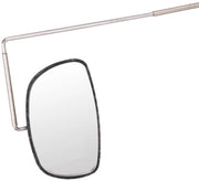 Specchio retrovisore 360 gradi regolabile per bicicletta - Accessorio per bicicletta - Montaggio per casco/campo visivo - Super riflettente - Materiale leggero in alluminio - Specchio per bicicletta