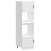 Pensile da cucina | Armadi Forno 2 pz Porto Bianchi in Legno Multistrato