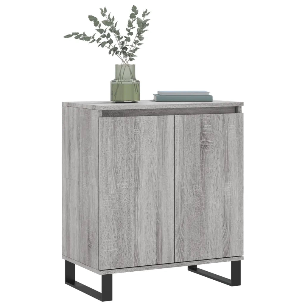 Credenza | Madia | Buffet da pranzo | Armadio da pranzo Grigio Sonoma 60x35x70 cm in Legno Multistrato
