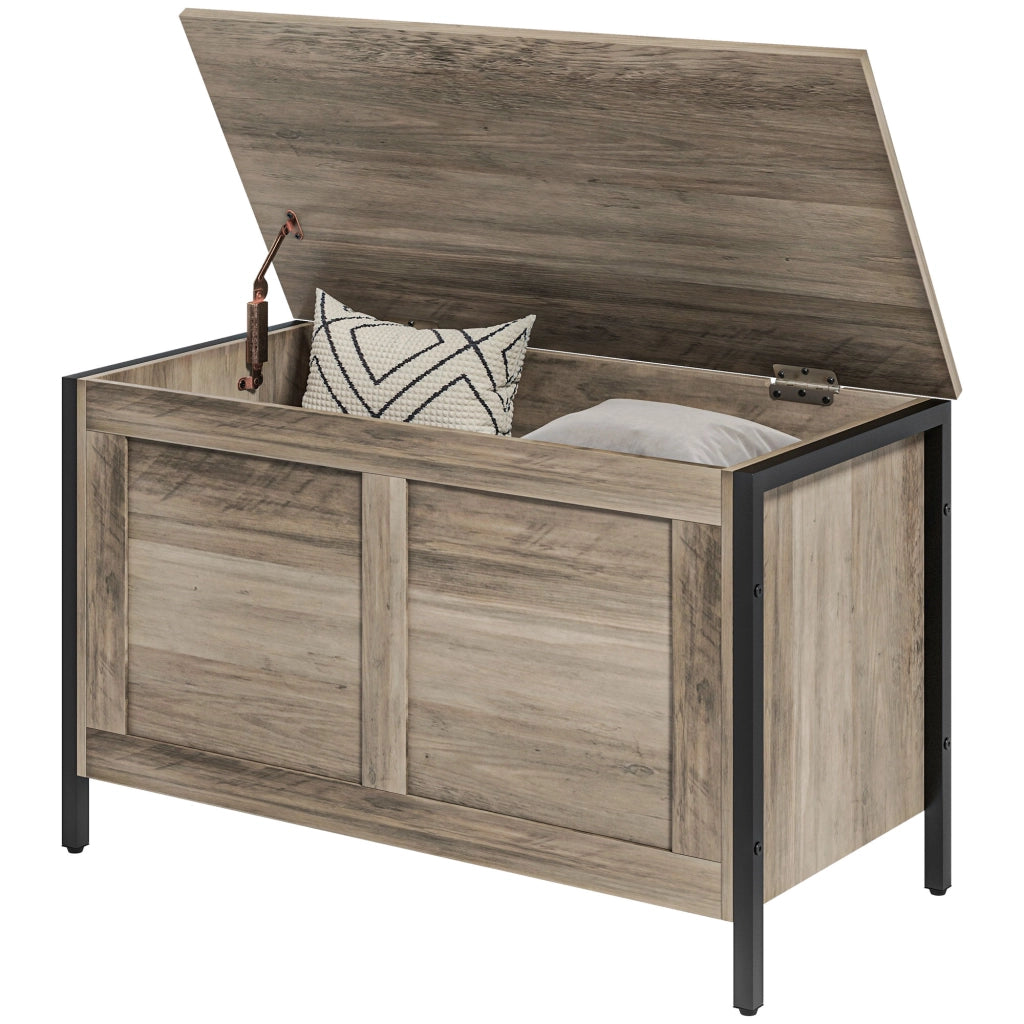 Letto contenitore con cassetti ¨C zephmum ¨C 80x40x50 cm grigio