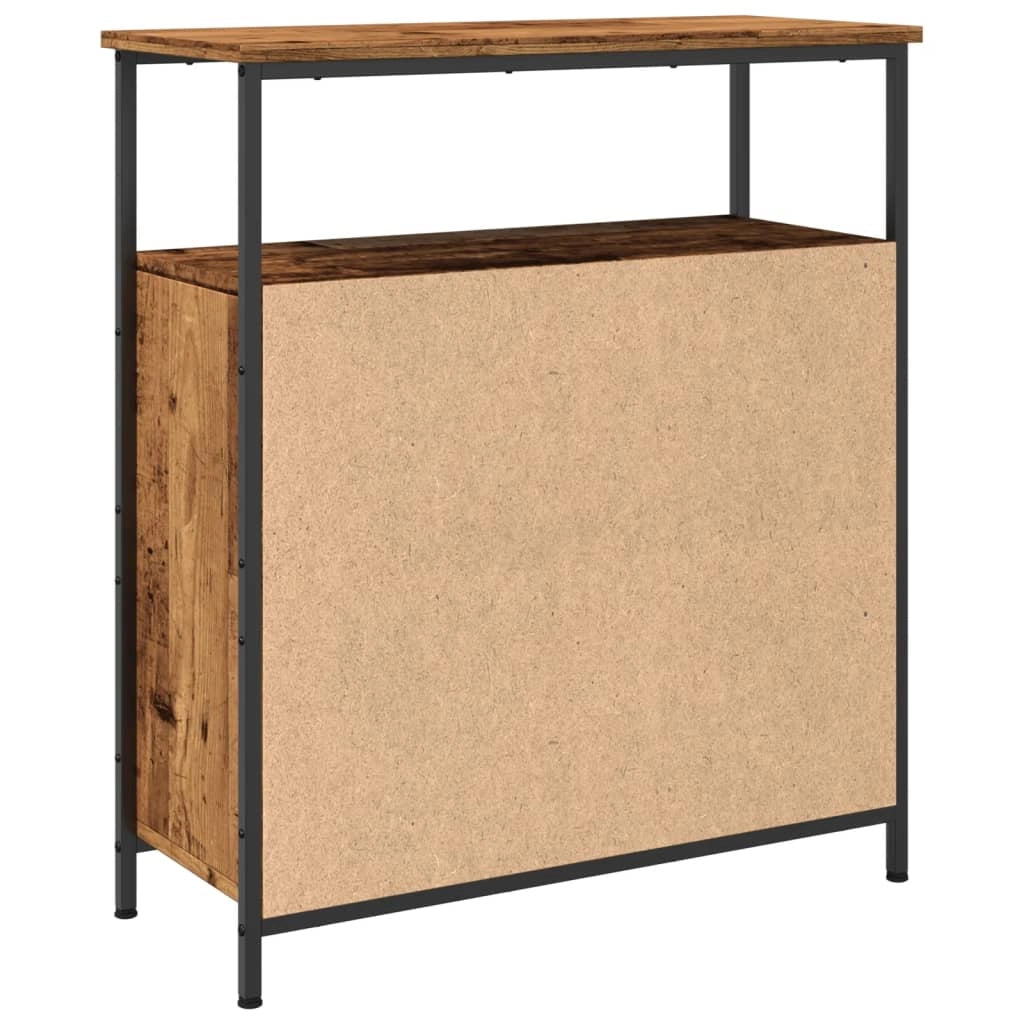 Buffet credenza cassettiera armadio mobile contenitore organizer cucina soggiorno salotto legno vecchio 70 x 30 x 80 cm legno ingegnerizzato marrone 02_0036607