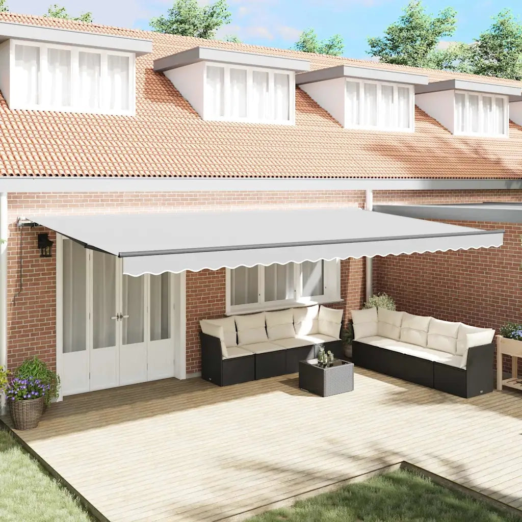 vidaXL Tenda da Sole Antracite 6 x 3 m Metallo