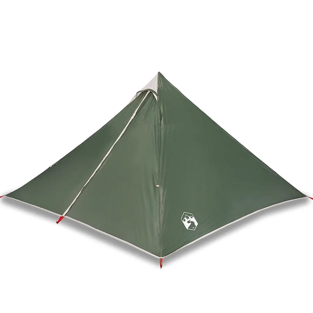 Tenda Familiare Tipi per 7 Persone-Tenda da campeggio Verde Impermeabile