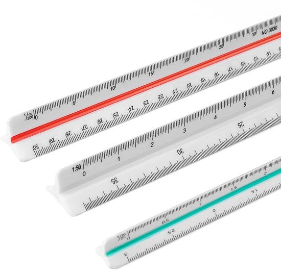 Linea di misura a tre angoli - Angolare di misura - Materiale di alta qualità