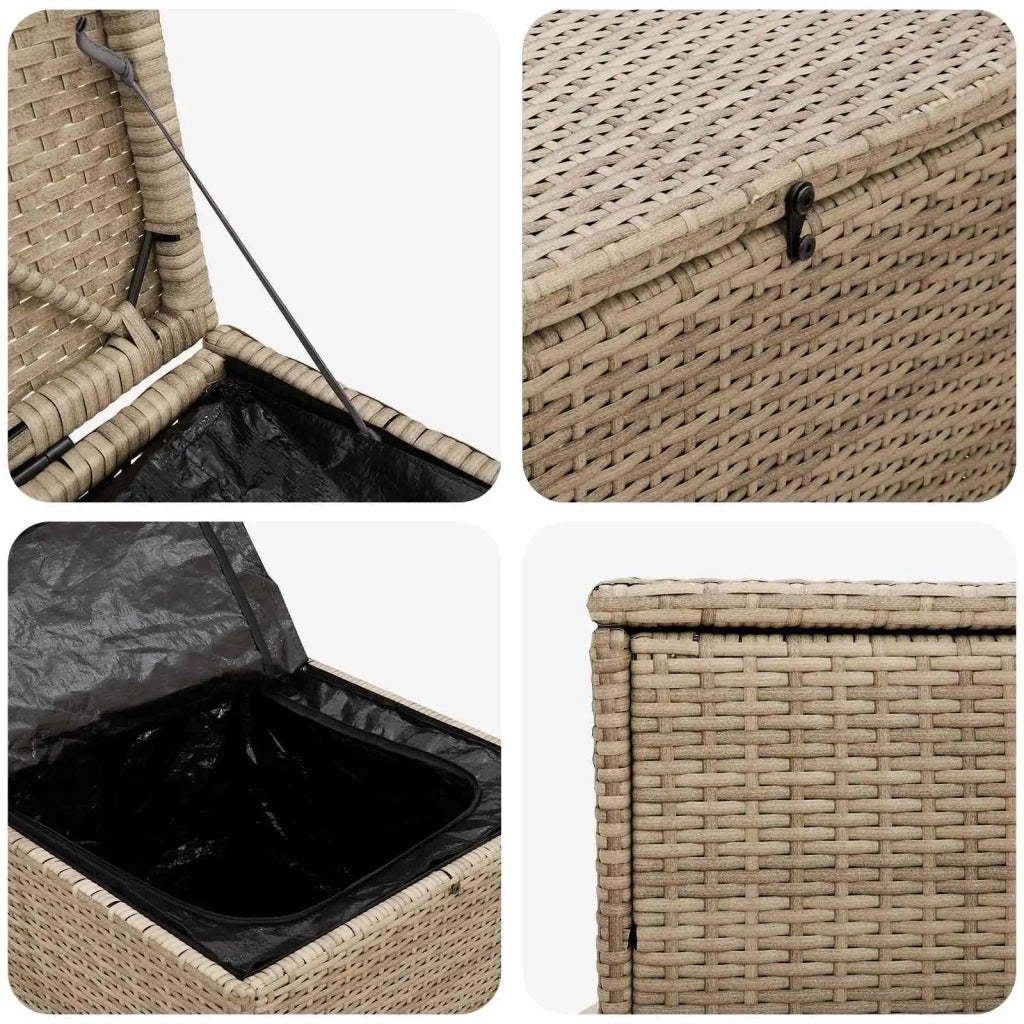 Scatola per Cuscini 55 x 55 x 69 cm acciaio CFW1898527