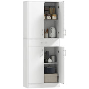 Buffet Armadio Cucina ¨C zephmum ¨C Bianco 180x60x40 cm
