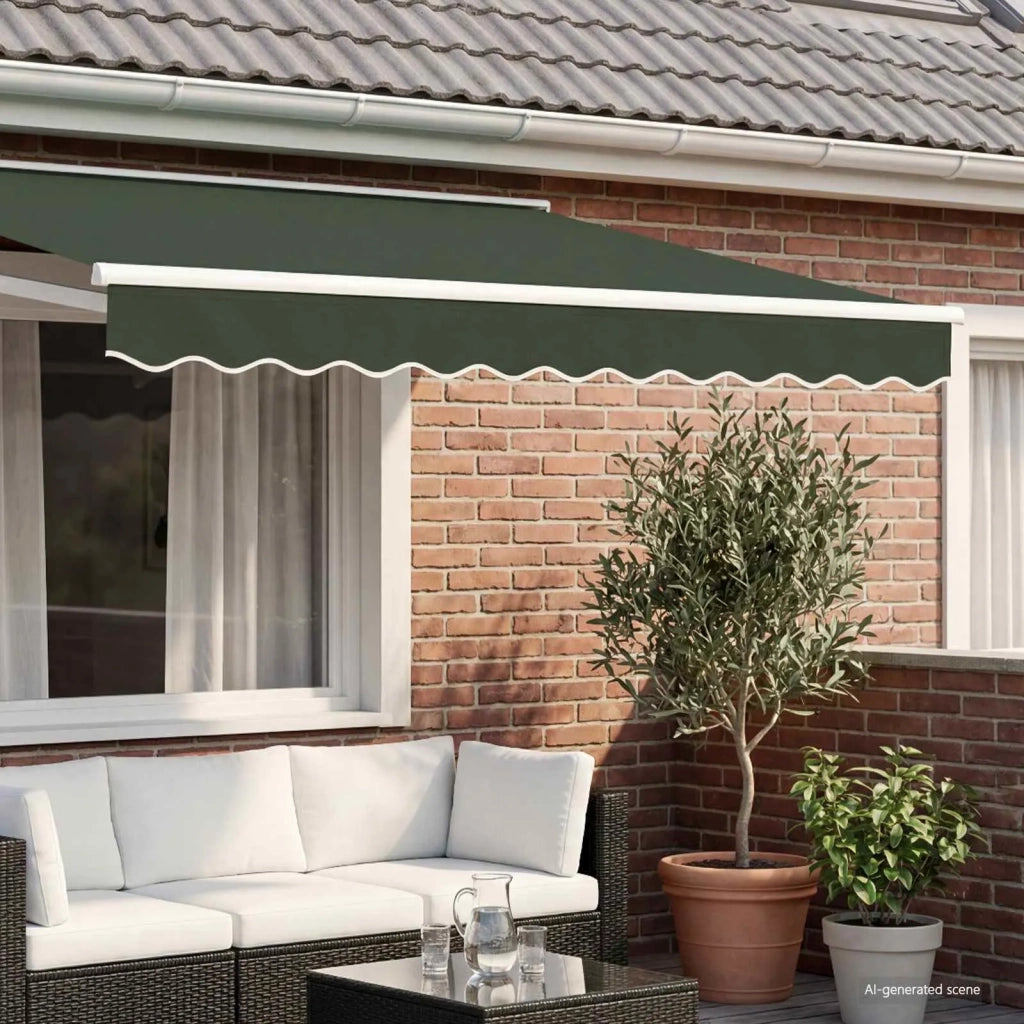 Sostituzione della mantovana per tenda Verde Scuro 6 m 965036