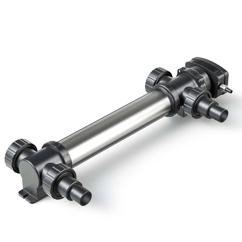 CUV-755 Chiarificatore UVC per laghetti acciaio inox 55W Sterilizzatore