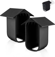 Copertura protettiva per EufyCam 2C Pro - Resistente all'acqua - Nero - Protezione contro la pioggia e la polvere - Adatto per EufyCam 2C Pro - Colore nero