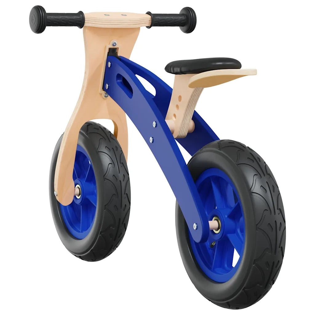 Bicicletta Senza Pedali per Bambini con Pneumatici Aria Blu CFW7988326