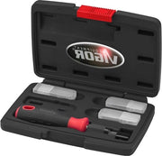 Set di 16 strumenti per la rimozione di etichette, adesivi e vistini con diverse lama e lame di riserva - Utensile per la rimozione di badge, adesivi, vistini - Cucina e casa