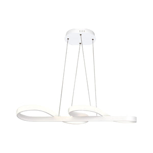 Lampada a sospensione ZMH LED bianca moderna dimmerabile 47W per sala da pranzo