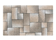 Tappeto Salotto Velour Antiscivolo Disegno Tetrix By Suardi - 115x175 - Tortora