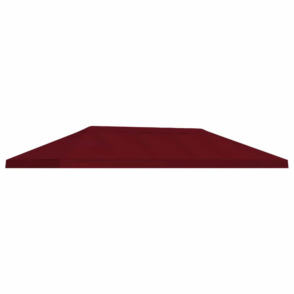 Copertura Tenda Gazebo 6 x 3 m Borgogna Poliestere 190 900408