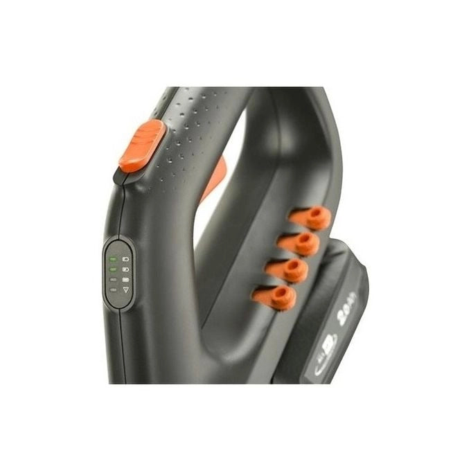 Gardena 14701-55 ComfortCut 23-18V P4A Solo Trimmer a Batteria 23 cm Manico Telescopico Testa Orientabile colore Nero Blu Arancione Argento