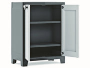 1pz armadio basso titan xl cm. 80x44x100 h col. antracite/grigio cod:ferx.vit48709