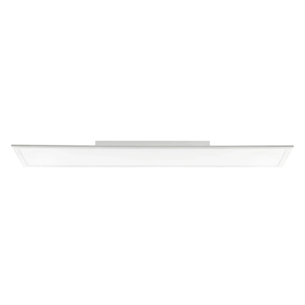 Plafoniera Moderna Salobrena 1 Alluminio Bianco Led Integrato 33W