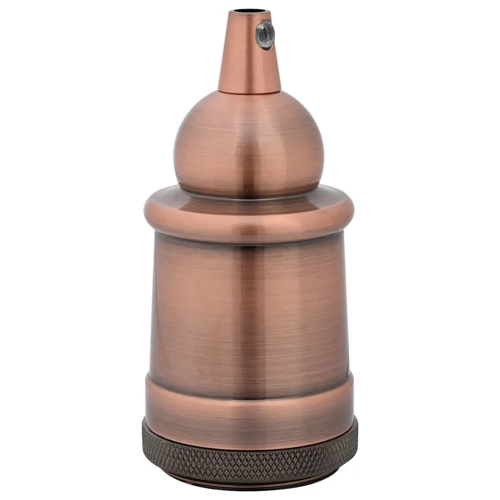 Portalampade 2 pz Rosso Bronzo E27 CFW8800963