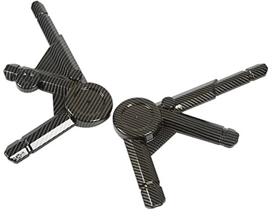Parasole per telaio 2 pezzi - stile fibra di carbonio - copri telaio - R1250GS/R1200GS - robusto ABS - resistente allo scorrimento - protezione telaio