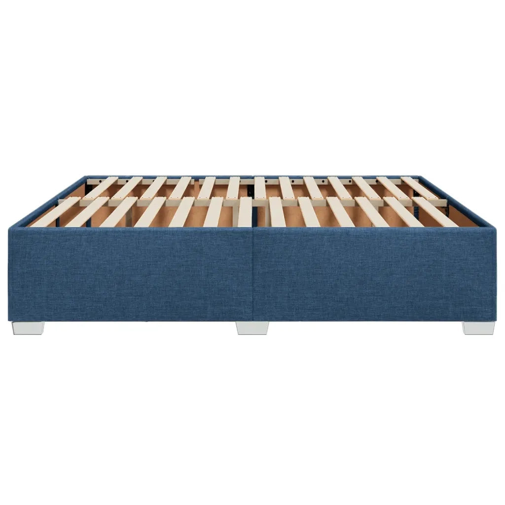 Giroletto senza Materasso Blu 180x200 cm in Tessuto