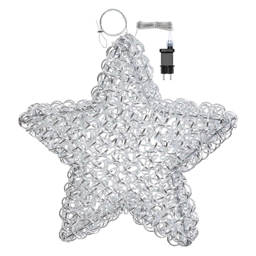 Stella ø60cm ATS Silver 100 LED Luci di Natale