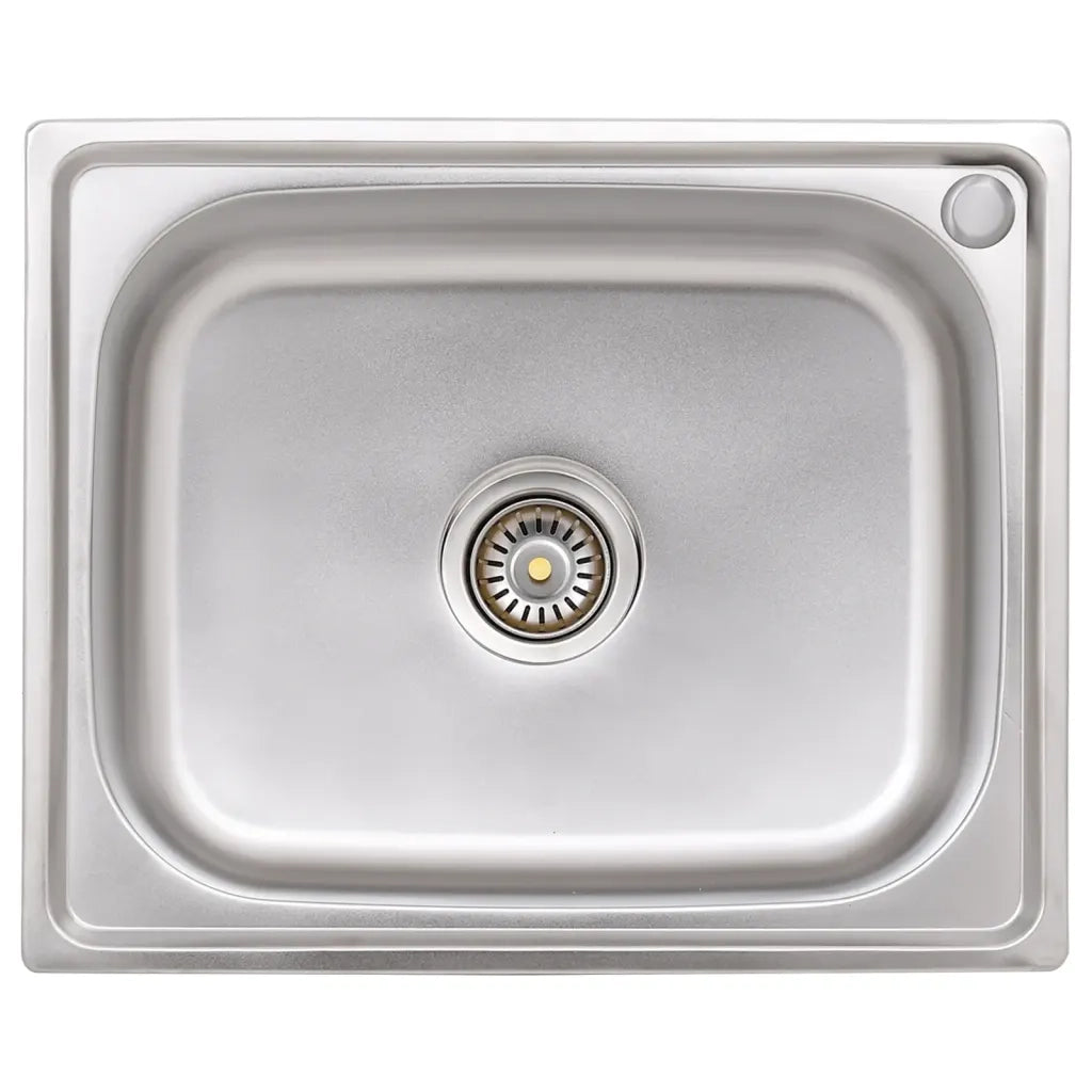 Lavello da Campeggio con Vasca Singola in Acciaio Inox 151210