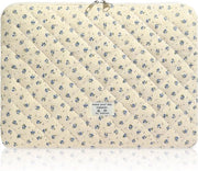Portatile 15,6 pollici con disegno a fiori, imbottito e resistente agli urti
