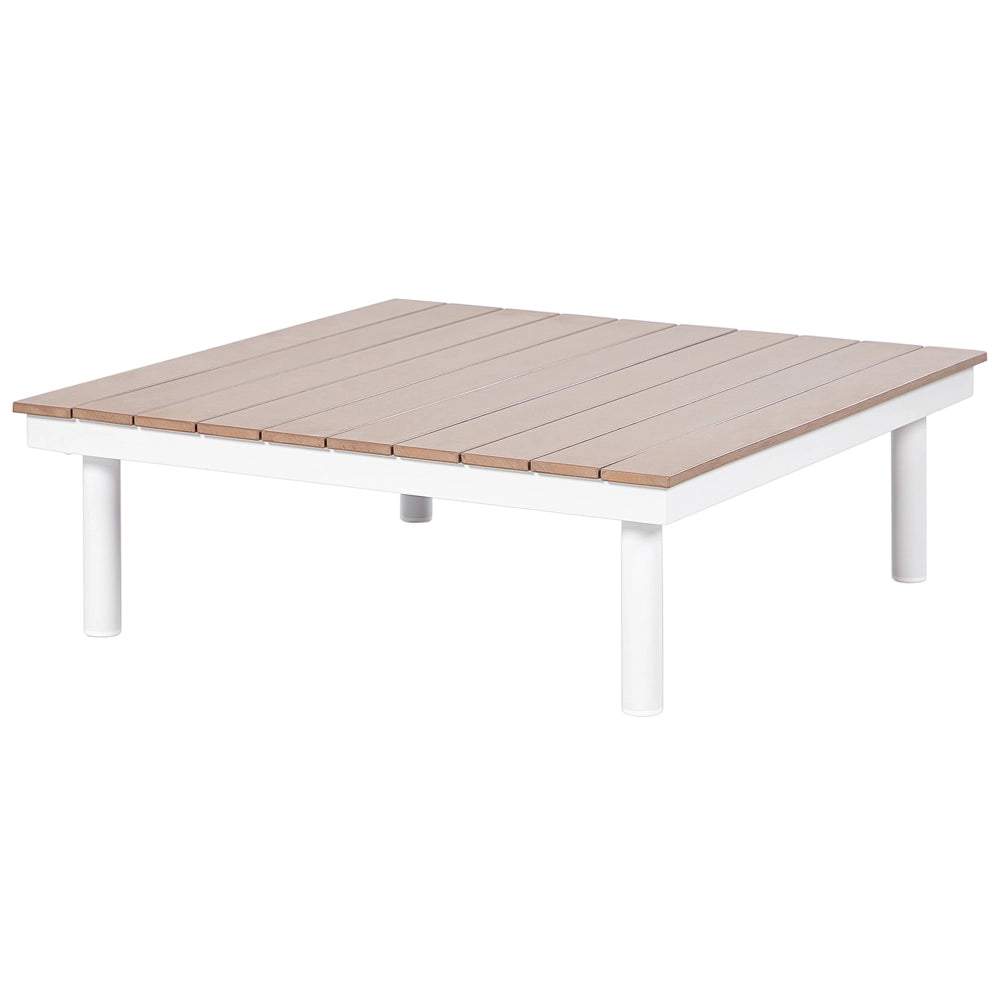 Set di divani 5 posti con tavolini Grigio Tessuto Poliestere Cuscino Media Resistenza Giardino Stile Moderno Esterno