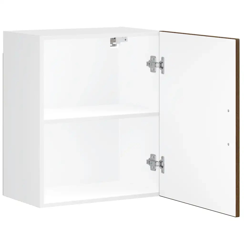 vidaXL Pensile da Cucina Porto Rovere Marrone in Legno Multistrato